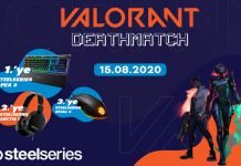 Valorant DeathMatch Turnuvası Ödül Sponsoru SteelSeries Valorant DeathMatch Turnuvası Ödül Sponsoru SteelSeries
