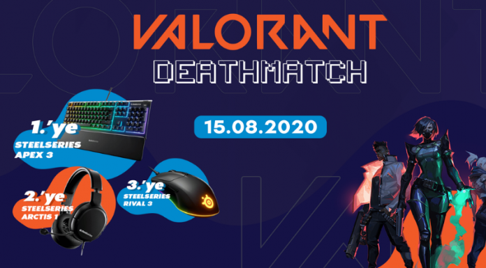 SteelSeries Sponsorlu Playerbros Valorant Turnuvası’nın Kazananı Belli Oldu Valorant DeathMatch Turnuvası Ödül Sponsoru SteelSeries