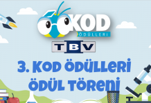 3. KOD Ödülleri Ödül Töreni Gerçekleştirildi 3. KOD Ödülleri Ödül Töreni Gerçekleştirildi